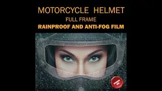 Autopro | antifog and Rainproof visor inserts installation guide | Visor Inserts | Rainproof Film