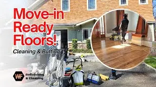 Move-in Hardwood Floor Cleaning Wood Floor Cleaning & Buffing - Berkeley Heights NJ