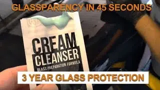 Applying GlassParency Windshield Kit