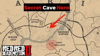 Cheat Code Easter egg in This Secret Cave - RDR2