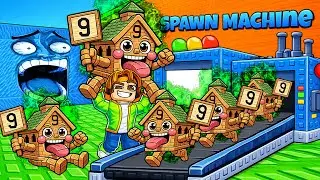 100x TOMORROW SCHOOL HACKERS AT THE SPAWN MACHINE OF SCAPE TSUNAMI FOR BRAINROTS!