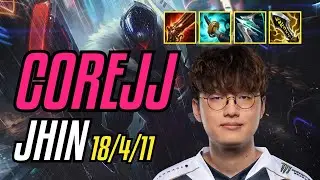 COREJJ - JHIN vs KAI'SA ADC - NA CHALLENGER - PATCH 11.8