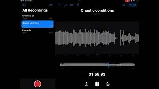Chaotic conditions 