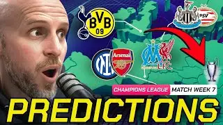 CHAMPIONS LEAGUE PREDICTIONS WEEK 7
