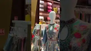 Beautiful dress store at Abu dhabi airport