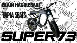 SUPER73 RX BLAIN HANDLEBAR AND CUSTOM TAPIA SEAT INSTALL