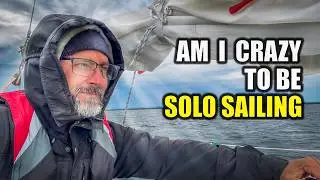 Solo SAILING 450 Nautical Miles: No Experience, Alone and Injured