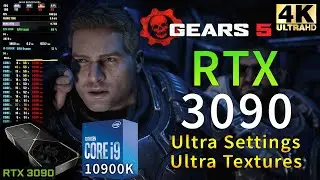 GEARS 5 4K | RTX 3090 | i9 10900K 5.2GHz | Ultra Settings + Textures