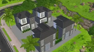 The Sims Mobile | Modern Tiny Neighborhood &bull; Speedbuild