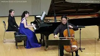 Bartok :Romanian Folk DancesSz.56  NISHIYAMA Kenichi(Vc), NAGAI Rie(Pf)