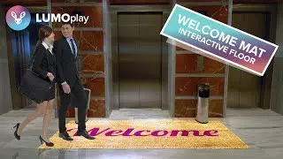 FREE Welcome Mat | interactive display floor experience from LUMOplay