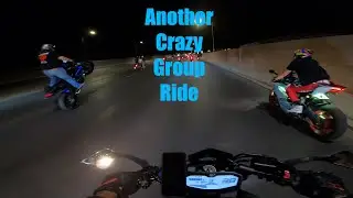 Running Late to the Vegas Elite Group Ride - 2015 Yamaha FZ-07 (4k)