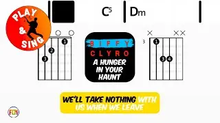 Biffy Clyro - A Hunger In Your Haunt | Scrolling Guitar Chords & Lyrics