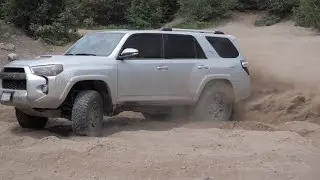 Spider Lake Trails in the Toyota 4Runner, things get a little sketchy!!