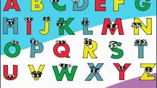 Alphabet song ABCDEFG 🎯 Fan ABC song for kids Learn ABC with Children's corton'JA🤩😍