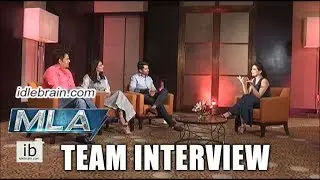 MLA team interview - Kalyan Ram, Kajal Agarwal, Ravi Kishan - idlebrain.com
