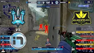 Monte vs iNation - HIGHLIGHTS - ANCIENT - European Pro League CSGO 2023.