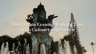 Bali: Private Evening Walking Tour with Culinary Experience