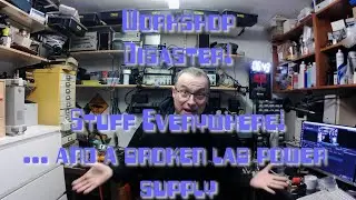 Workshop disaster and a broken Thurlby Thandar bench supply