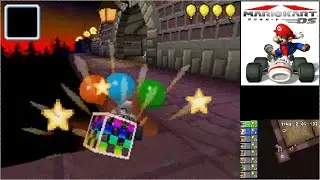 【マリオカートDS】ふうせんバトル　ゆうやみハウス 4試合　#375