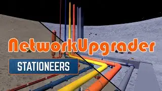 Stationeers mod upgrades all pipes/chutes/cables to their long variants: NETWORK UPGRADER ***