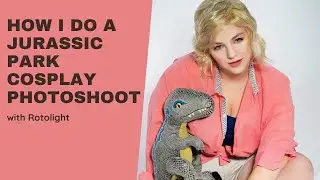 How I do A Jurassic Park Cosplay Photoshoot - with Rotolight