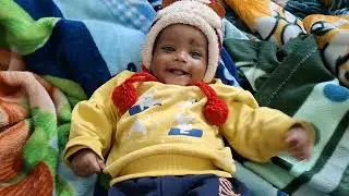 5 months baby boy activity's देखे कि 5 महीने का बच्चा #babycare #baby #kidvideos #vlog 