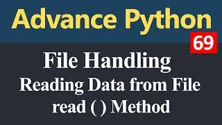 Reading Data from File using read Method in Python (Hindi)