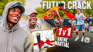 1v1 Anthony Martial choqué par ces féno de 12 ans / ce défenseur U14 infranchissable face à des U18