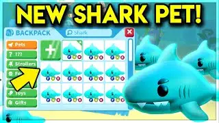 NEW OCEAN PET DISCOVERED In Adopt Me! LEGENDARY SHARK PET?! Roblox Adopt Me Update