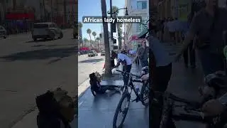 #african#lady#homeless#viralreels#spreadloveeverywhere#hollywood#losangeles#california#learn#culture