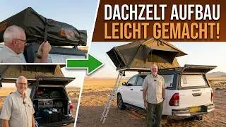 Camping im 4x4: Dachzelt-Aufbau & unsere Ausstattung erklärt!