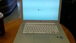 HP Chromebook 14 boot up/ turning on