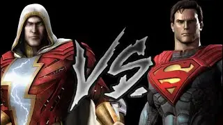 Injustice Gods Among Us - Shazam Vs. Superman