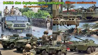 Du jamais vue défilé des équipements militaire du Mali dans le cadre de la 65 ème aniversaire 