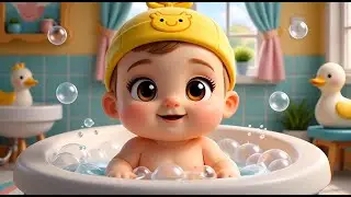 Bath Time Splash Splash 💦 | Fun Bubble Song for Kids | Nursery Rhymes