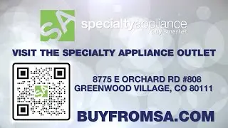 An industry secret, Specialty Appliance Outlet has the best prices