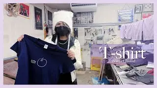 【Tシャツ】オリジナルTシャツを自分で作りました！