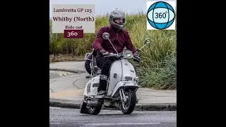 Whitby North circuit GoPro 360 Max VR Tour on my Lambretta 125 GP Virtual Reality