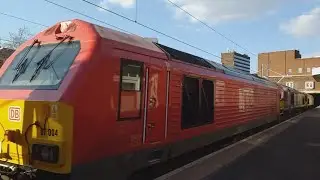 *CONVOY* DB 66114 hauls 67004, 66040 and 66055 'Alain Thauvette' through Walsall - 13/04/19