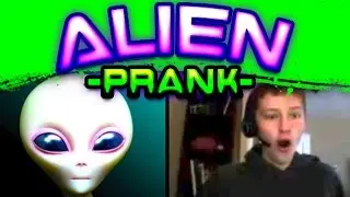 ALIEN PRANK OMEGLE (Trolling Pranks Omegle)