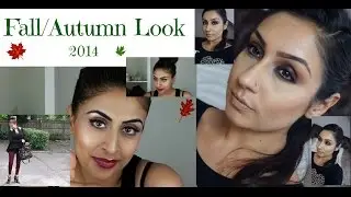 Lips & Lashes Fall/Autumn 2014 look collab w/ Makeup with Raji