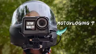 AKASO BRAVE 7: Best Budget Action camera for Motovlogging ? Mount with MIC