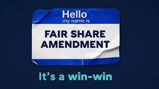Hello, My Name Is Fair Share Amendment