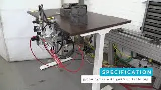 Testing height adjustable desks with FIRA International