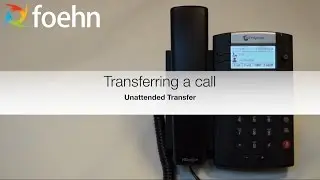 Polycom 201 Transfering Unattended