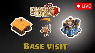 🛑 legend rank push coc live #coc #basevisit #clashofclanslive #facecam