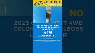 2025 Chevrolet Colorado Discounts at Eide Chevrolet | Cars, Trucks, and SUVs in Mandan, ND