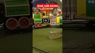naik kereta elit mainan anak anak di mall Transmart #miniplayground