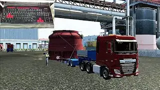 Boiler Part - Special & Heavy Transport | Euro Truck Simulator 2 | Keyboard Gameplay |